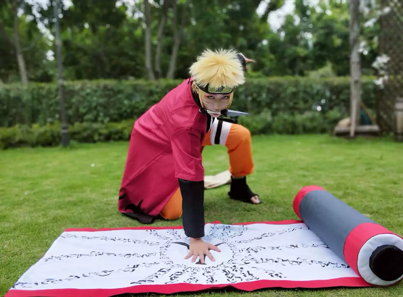 Sage Mode Scroll Cosplay