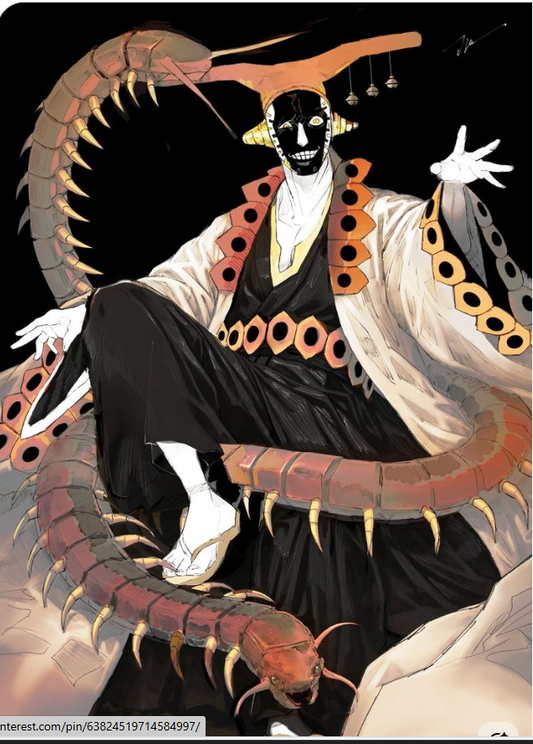Mayuri Hell Arc Mask Cosplay