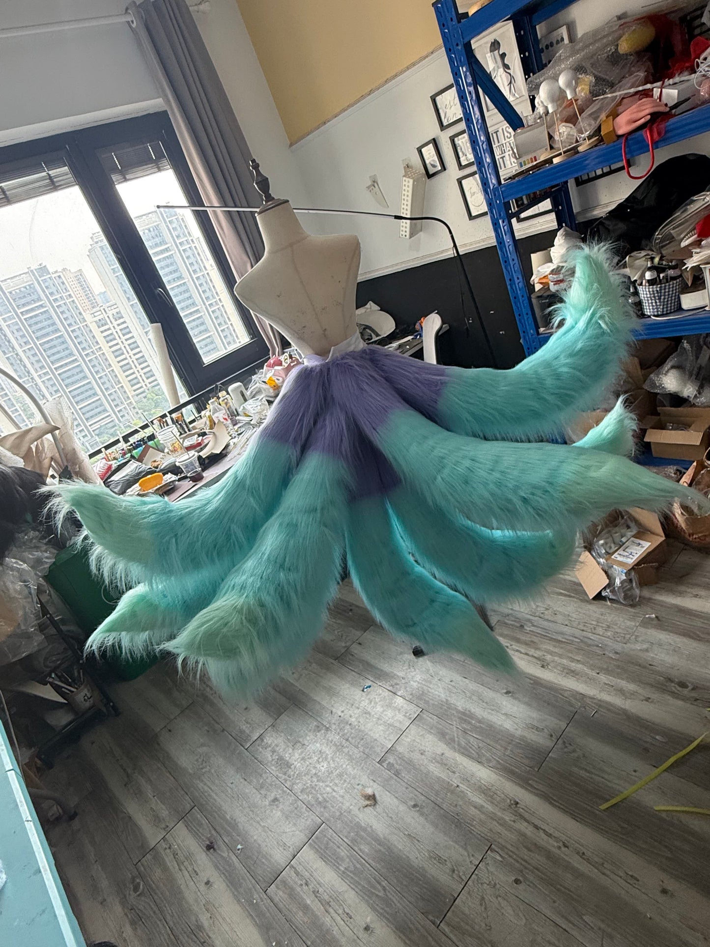 Spirit Blossom Springs Ahri Tails Cosplay for Sale