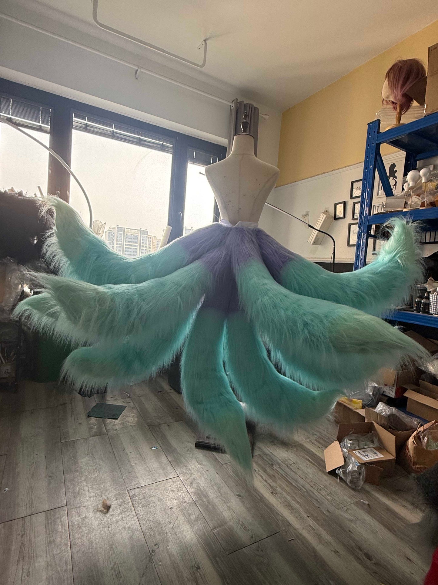 Spirit Blossom Springs Ahri Tails Cosplay for Sale