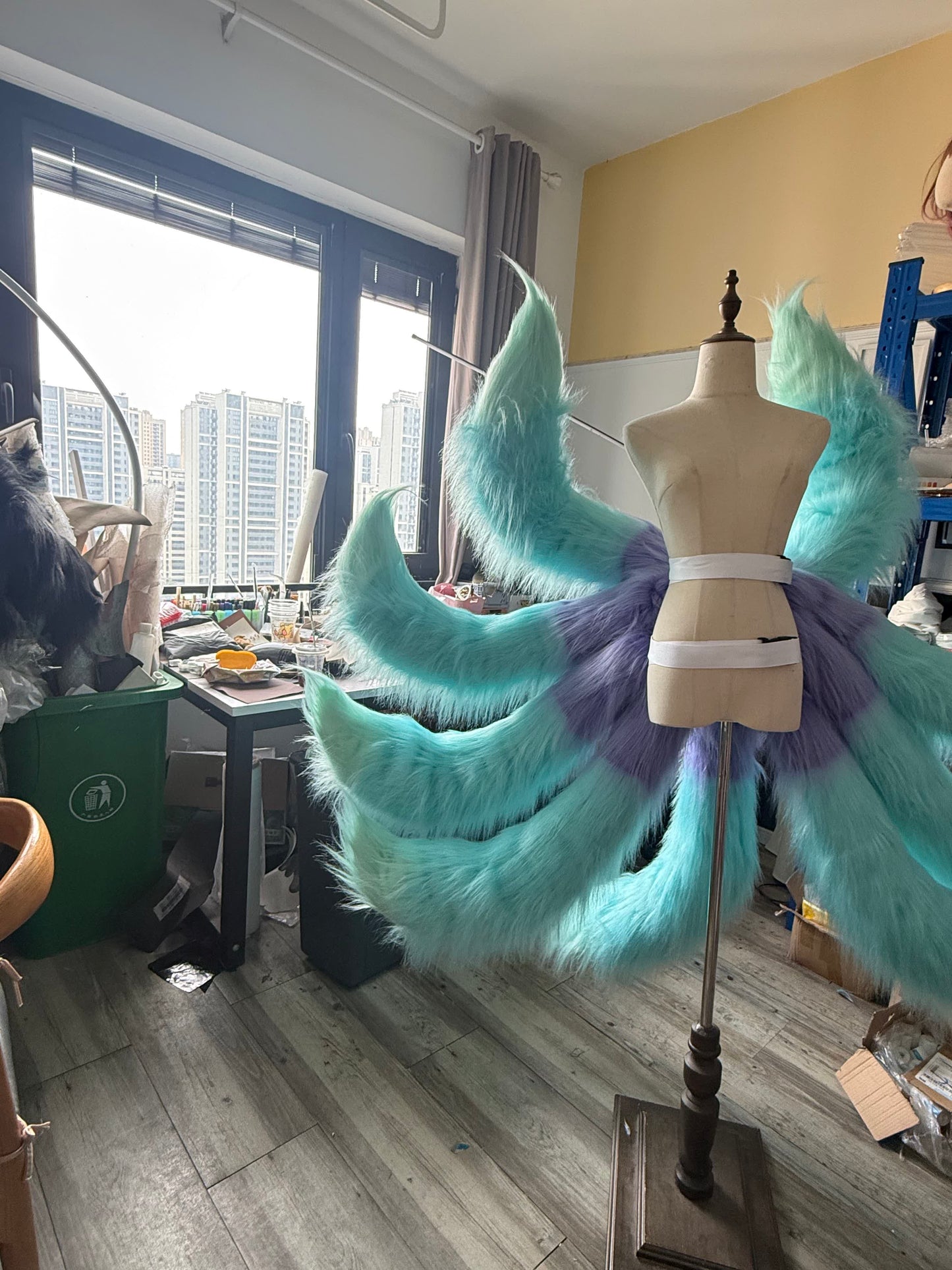 Spirit Blossom Springs Ahri Tails Cosplay for Sale