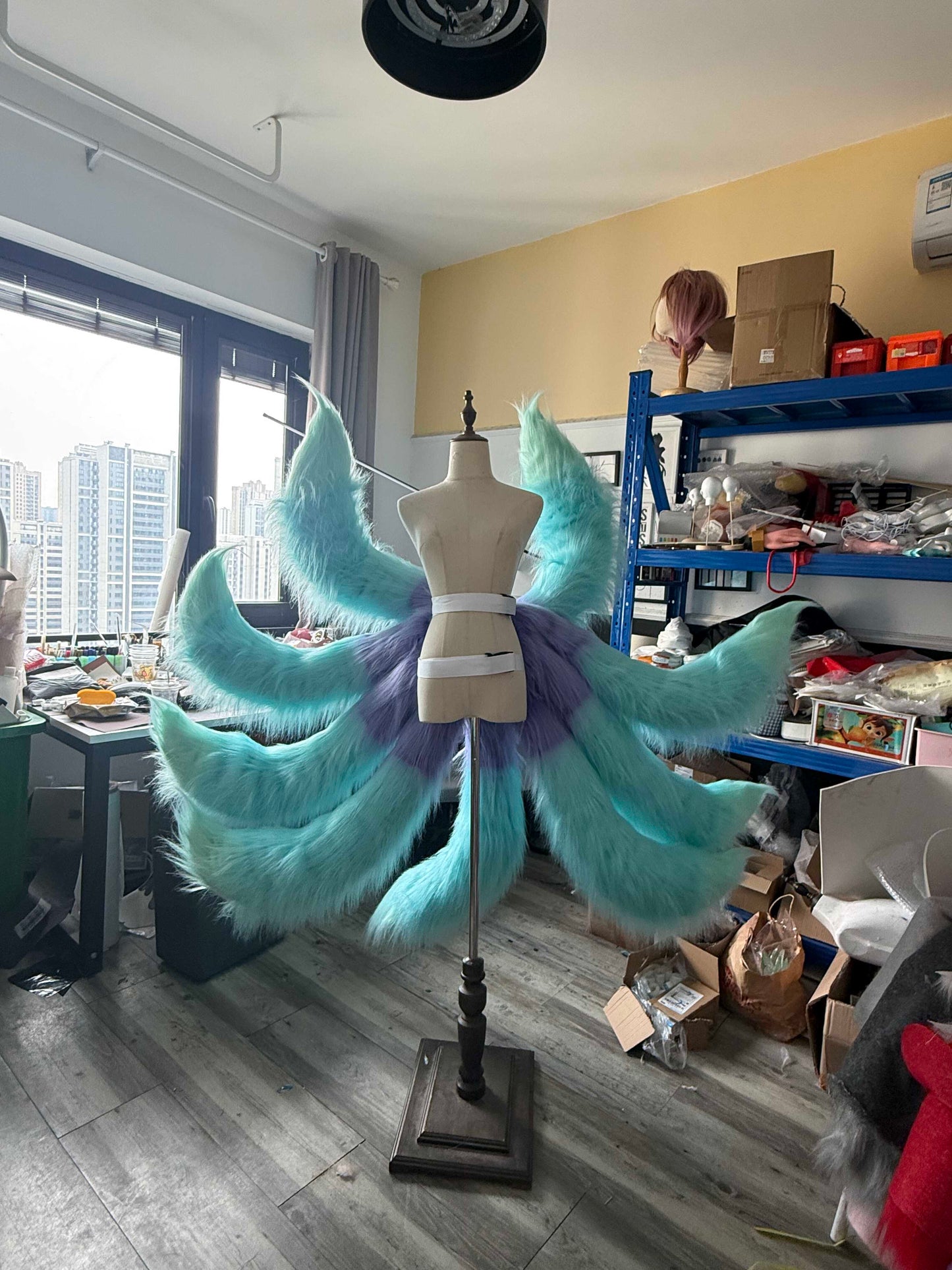 Spirit Blossom Springs Ahri Tails Cosplay for Sale