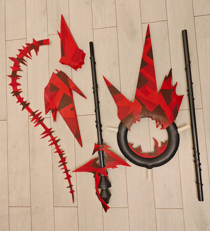 The Priest Hardblood Whip Staff Cosplay Buy