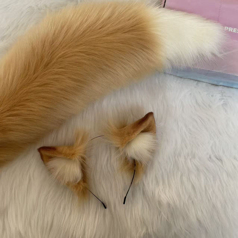 Tsukuyomi Iroha Sakayori Ears Tail Cosplay for Sale